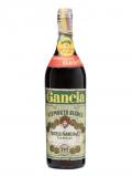 A bottle of Gancia Vermouth Blanco / Bot.1950s