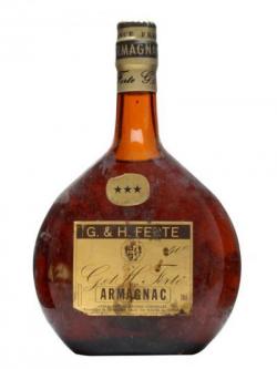 G& H Ferte 3 Star Armagnac / Bot.1980s