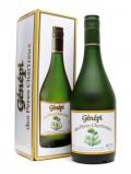 A bottle of Genepi des Peres Chartreux Liqueur