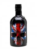 A bottle of Ghost Vodka Union Flag Skull