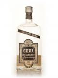 A bottle of Gilka Extra Dry Gin - 1966