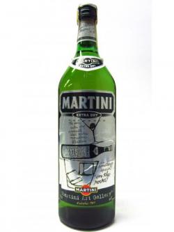 Gin Martini Extra Dry Andy Warhol 1962 Label