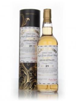 Girvan 21 Year Old 1992 Cask 9451 - The Clan Denny (Douglas Laing)