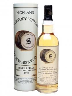 Glen Albyn 1978 / Signatory / Bot.2001 / Cask #696 Highland Whisky