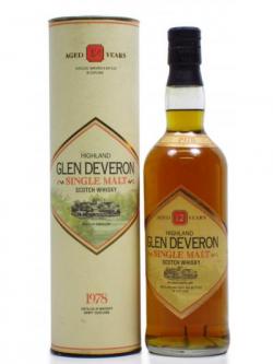 Glen Deveron Highland Single Malt 1978 12 Year Old