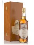 A bottle of Glen Garioch 21 Year Old