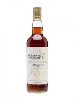 Glen Grant 1965 / Signed By David& Michael Urquhart Speyside Whisky