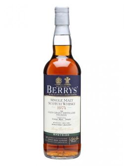 Glen Grant 1974 / Bot.2012 / Cask #7646 / Berry Brothers Speyside Whisky