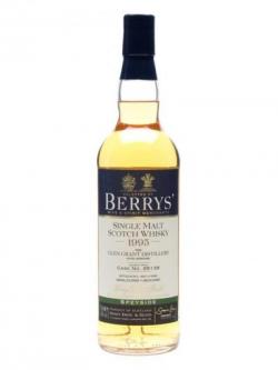 Glen Grant 1995 / 18 Year Old / Cask 85138 / Berry Brother Speyside Whisky