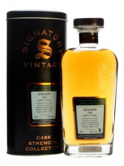 Glen Keith 1992 / 21 Year Old / Cask #120561+5 / Signatory Speyside Whisky