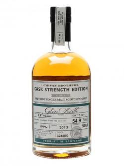 Glen Keith 1996 / 17 Year Old / Cask Strength Edition Speyside Whisky