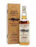 A bottle of Glen Moray 1963 /  Bot.1990 Speyside Single Malt Scotch Whisky