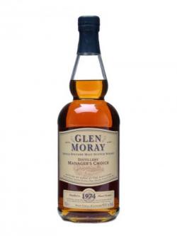 Glen Moray 1974 / 28 Year Old / Distillery Manager's Choice Speyside Whisky