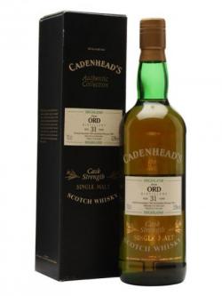 Glen Ord 1962 / 31 Year Old / Cadenhead's Highland Whisky