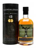 A bottle of Glendalough 13 Year Old Single Malt Irish Whiskey