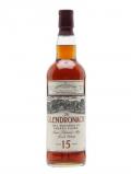 A bottle of Glendronach 15 Year Old / Sherry Matured Highland Whisky