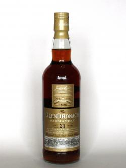 Glendronach 21 year Parliament Front side