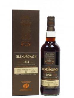 Glendronach Oloroso Sherry Butt 1972 38 Year Old