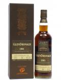 A bottle of Glendronach Single Cask 2512 1991 18 Year Old