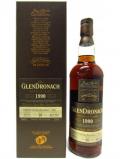 A bottle of Glendronach Single Cask 3068 1990 20 Year Old