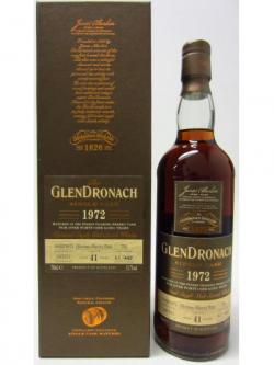 Glendronach Single Cask 702 Batch 9 1972 41 Year Old