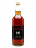 A bottle of Glenfarclas 105Â° / Double Magnum Speyside Single Malt Scotch Whisky