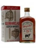 A bottle of Glenfarclas 15 Year Old / Aberdeen Angus Society / Bot.1970s Speyside Whisky