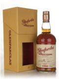 A bottle of Glenfarclas 1986 Family Cask Release IX