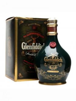 Glenfiddich 18 Year Old / Green Spode Ceramic Speyside Whisky