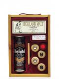 A bottle of Glenfiddich Highland Malt And Indoor Curling Set