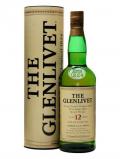 A bottle of Glenlivet 12 Year Old / Old Presentation Speyside Whisky