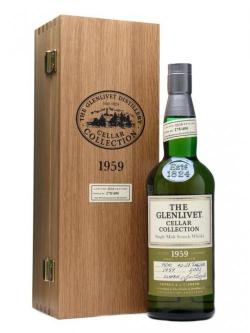 Glenlivet 1959 Cellar Collection Speyside Single Malt Scotch Whisky