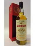 A bottle of Glenlivet Authentic Collection Claret 1998 24 Year Old