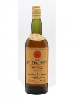 Glenlivet / Bot.1950s Speyside Single Malt Scotch Whisky