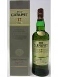 A bottle of Glenlivet Single Malt Scotch 12 Year Old 4353