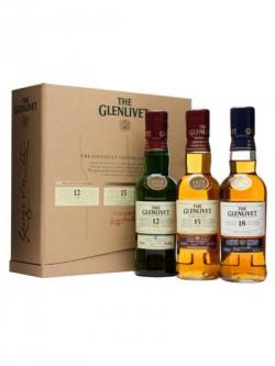 Glenlivet Tasting Experience Set / 12,15& 18 Year Old Single Whisky