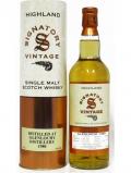 A bottle of Glenlochy Silent Single Malt Scotch 1980 25 Year Old