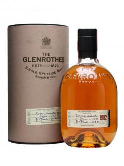 Glenrothes 1982 Speyside Single Malt Scotch Whisky