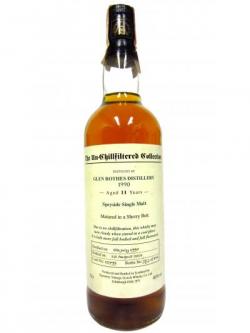 Glenrothes The Un Chillfiltered Collection 1990 11 Year Old