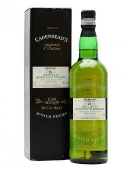 Glenury Royal 1973 / 25 Year Old / Cadenhead's Highland Whisky