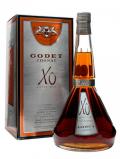 A bottle of Godet XO Fine Champagne Cognac