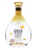 A bottle of Gold Flakes Supreme Vodka