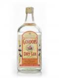A bottle of Gordon's Dry Gin - 1970s 1l