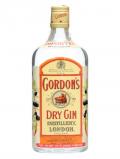 A bottle of Gordon's Dry Gin / Bot.1980s