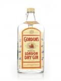 A bottle of Gordon's London Dry Gin 2l - 1970s