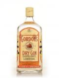 A bottle of Gordon’s Dry Gin - 1970s