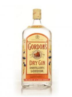 Gordon’s Dry Gin 1l - early 1980s