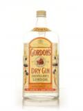 A bottle of Gordon’s Dry Gin 2l - 1970s