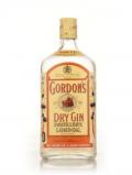 A bottle of Gordon’s Dry Gin - early 1980s