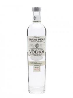 Grays Peak Vodka